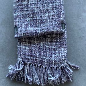 NWT Purple chenille throw